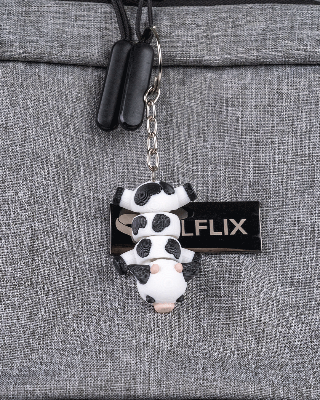 Cow Keyring