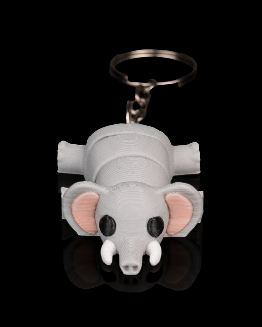 Elephant Keyring