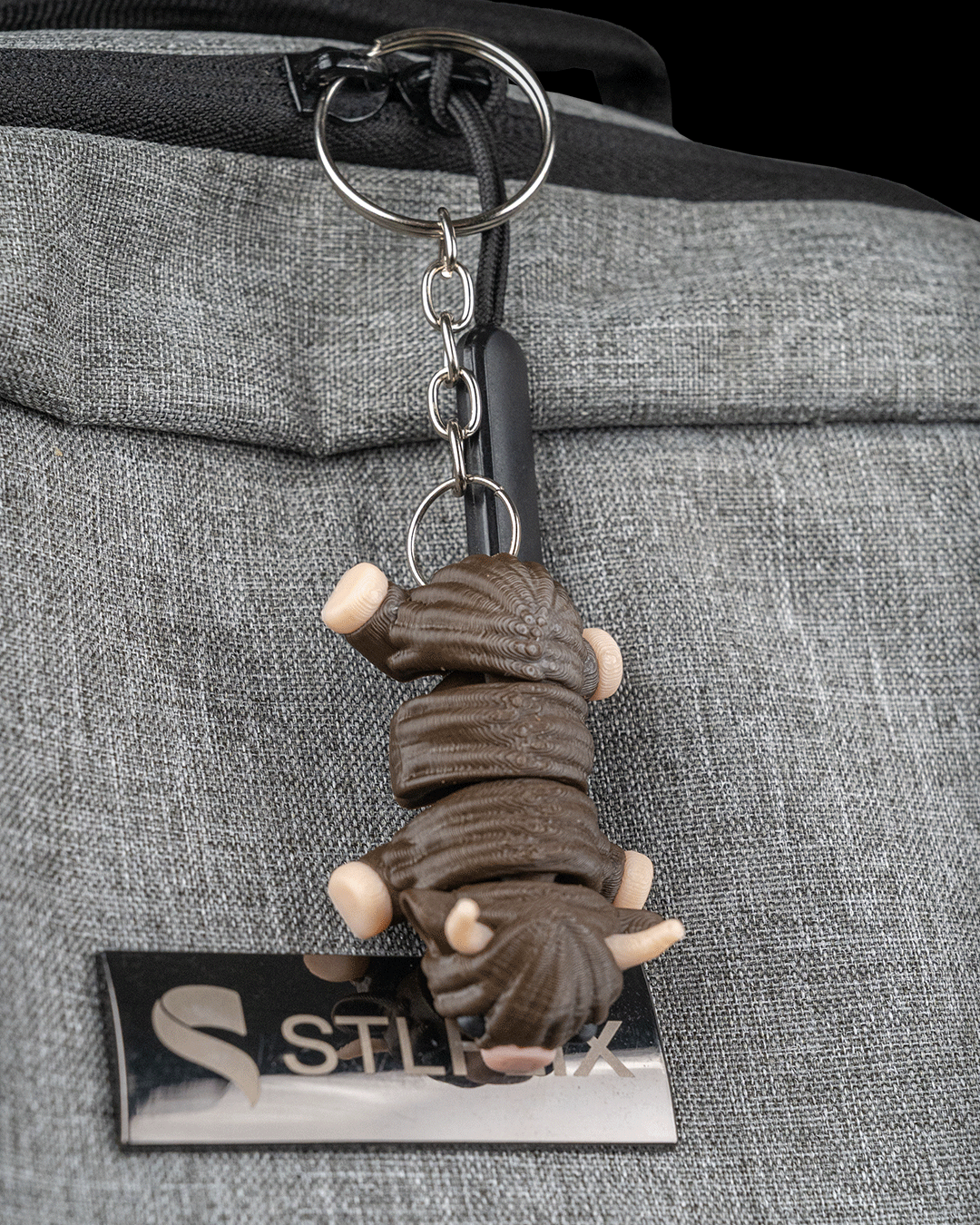 Highland Cow Keyring