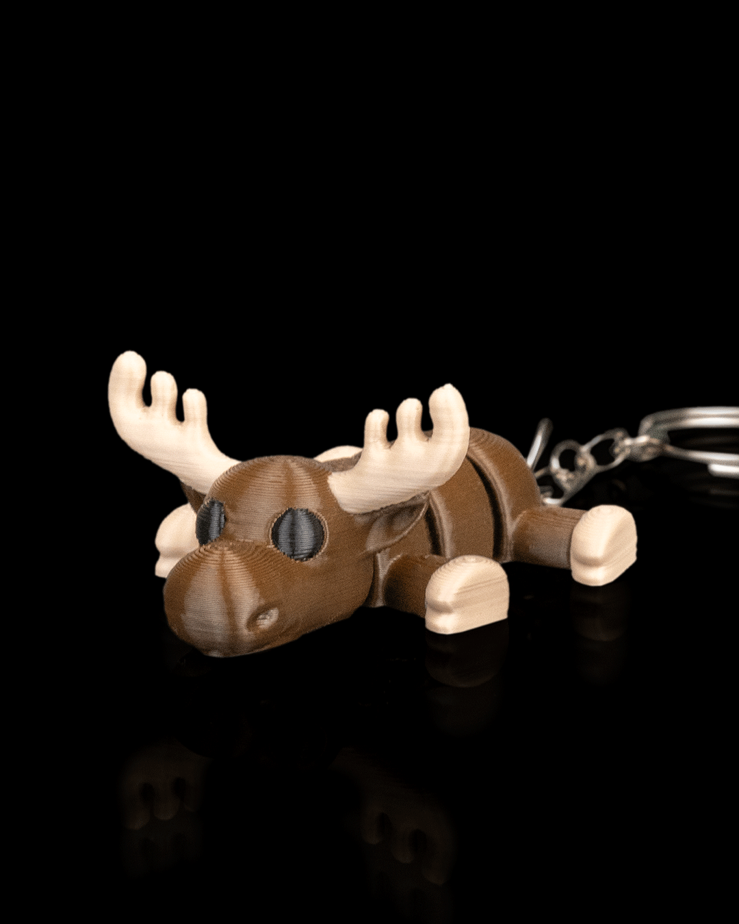 Moose Keyring
