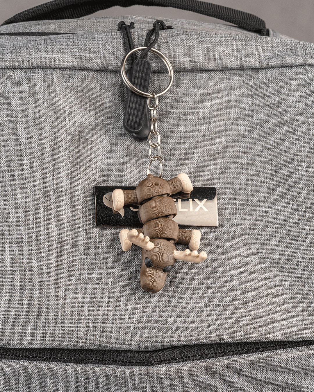 Moose Keyring